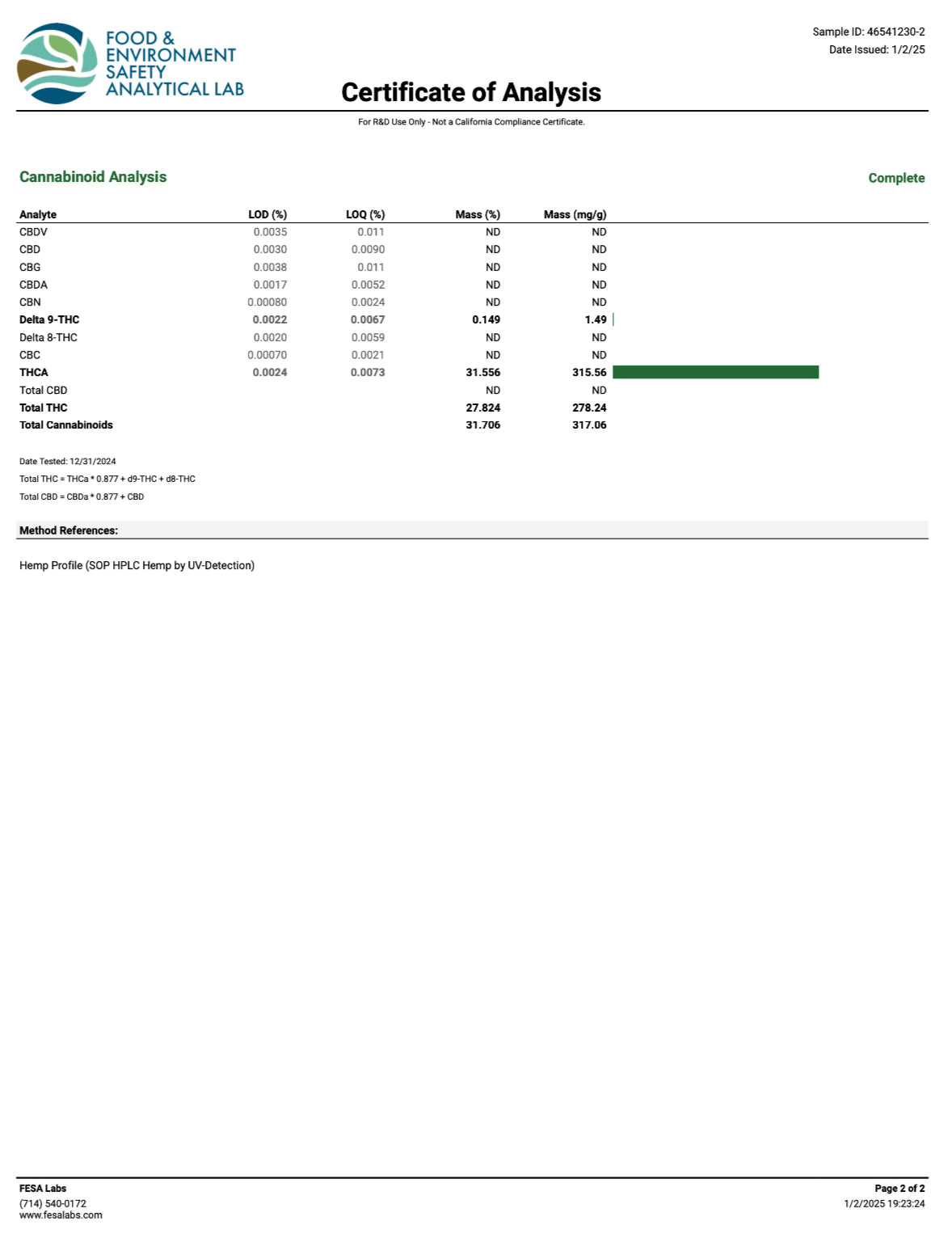 Hawaiian Snowcone Exotic THCa Pre-Roll