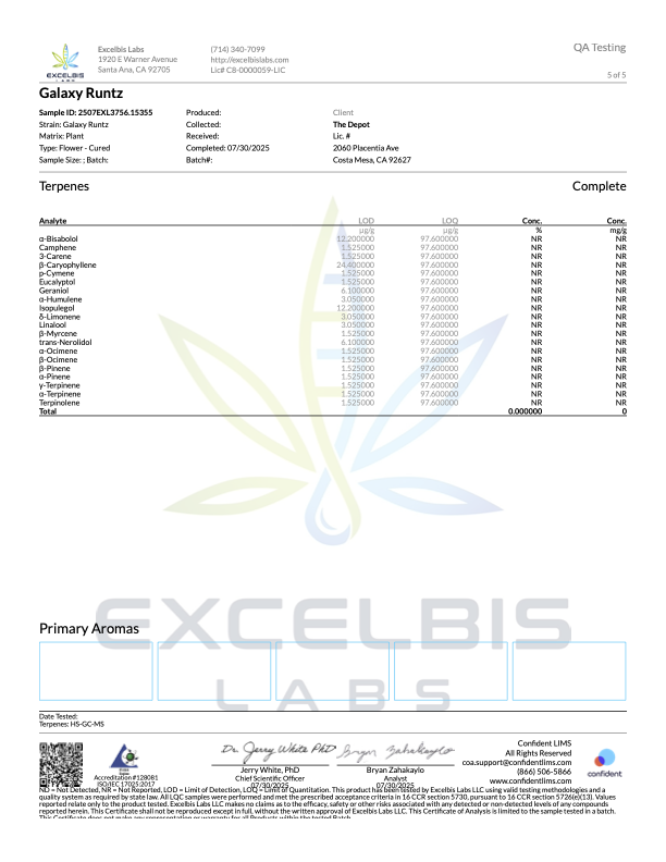 THCa Flower | Galaxy Runtz 14g