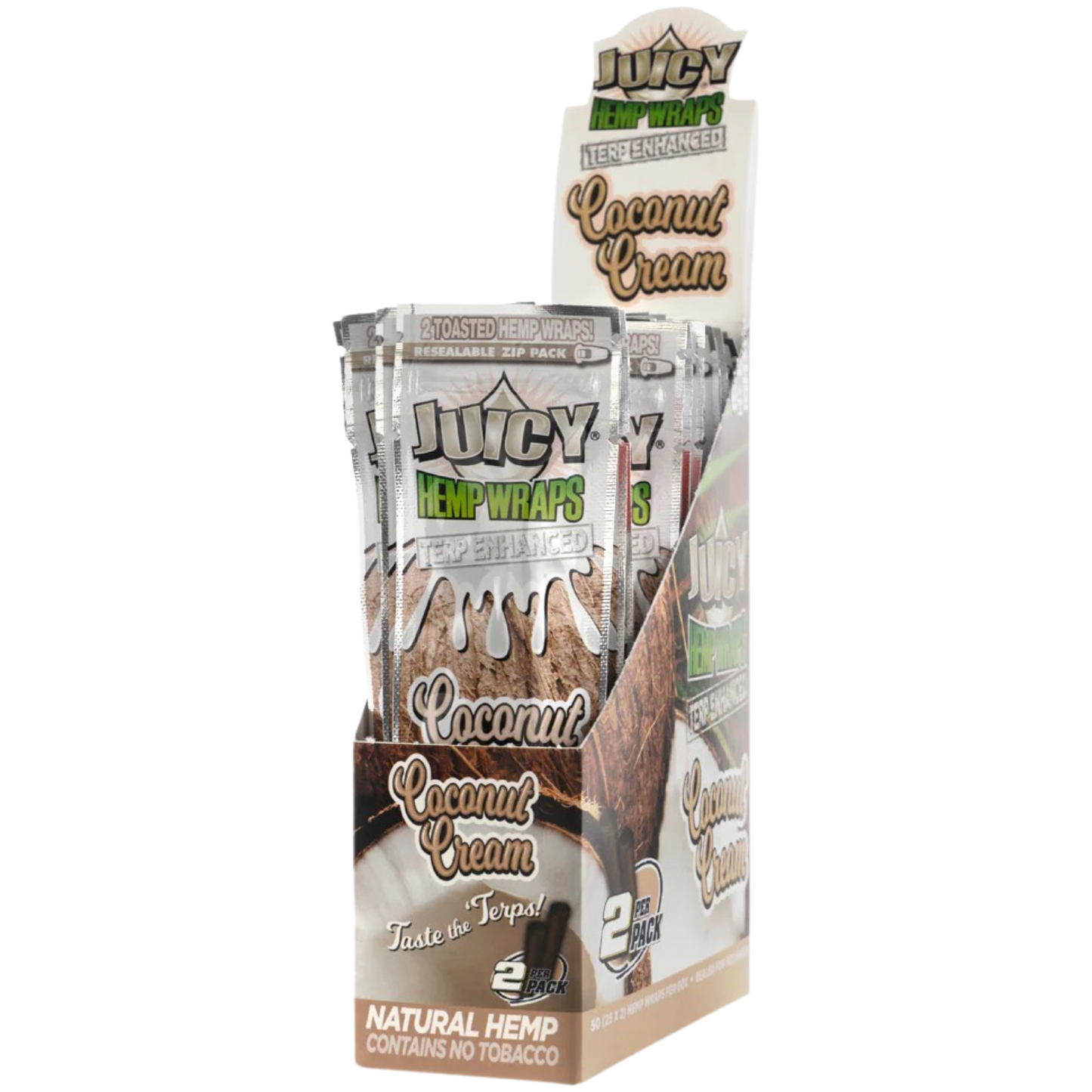 juicy wraps coconut cream