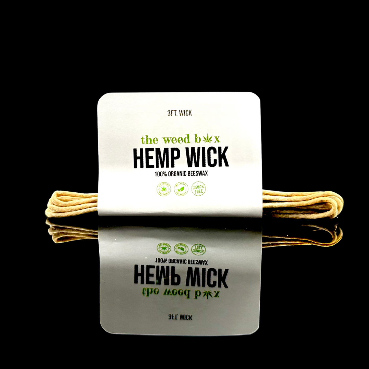 organic hemp wick