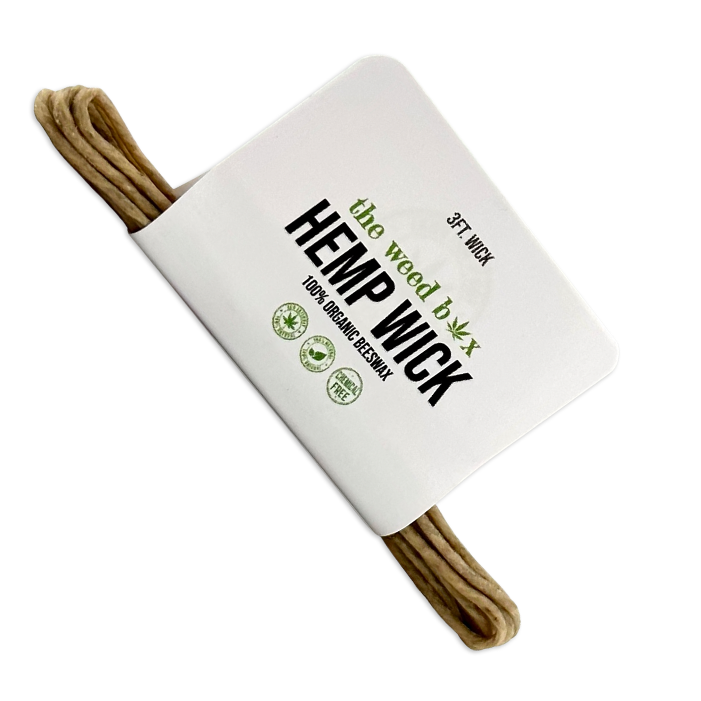 organic hemp wick