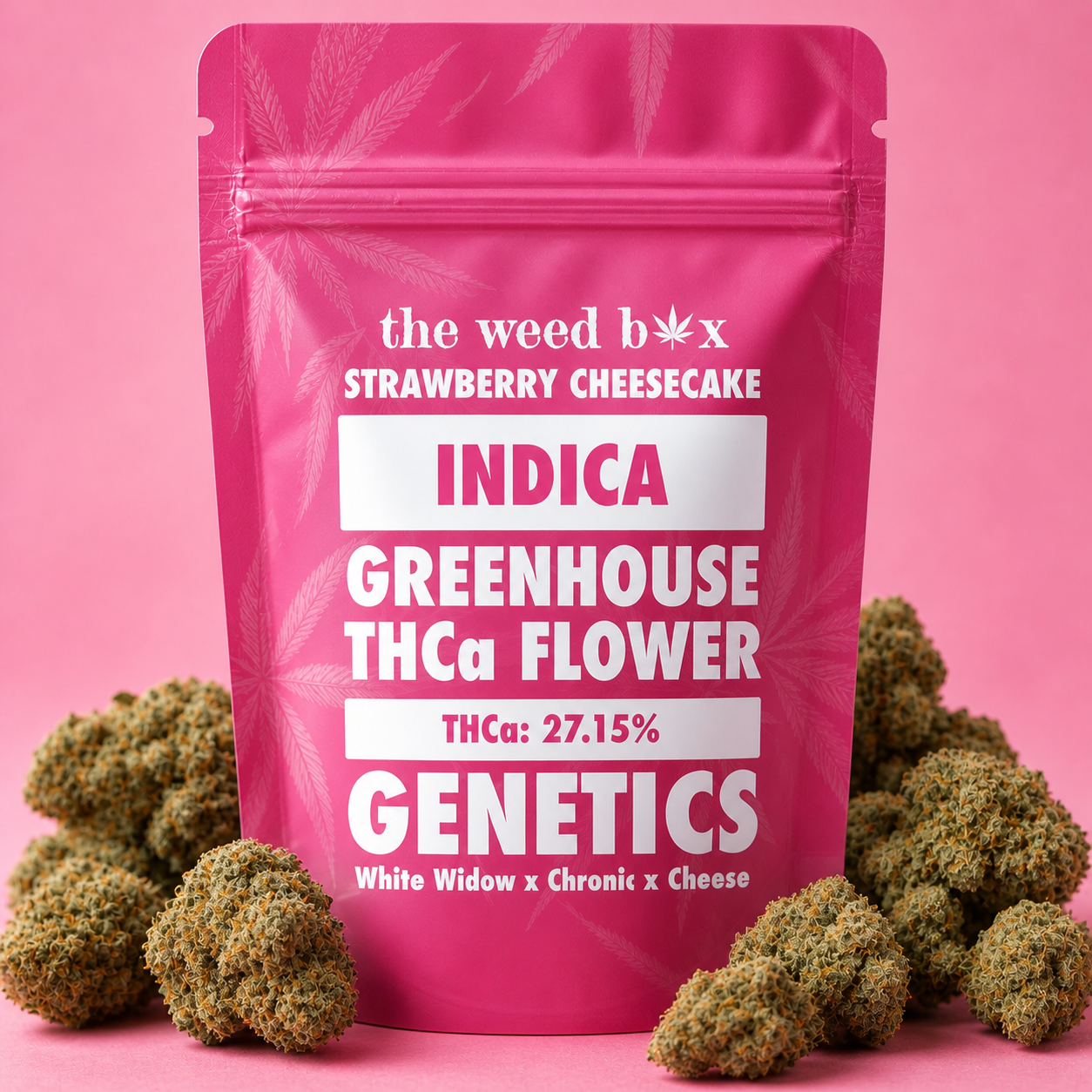 THCa Flower | Strawberry Cheesecake