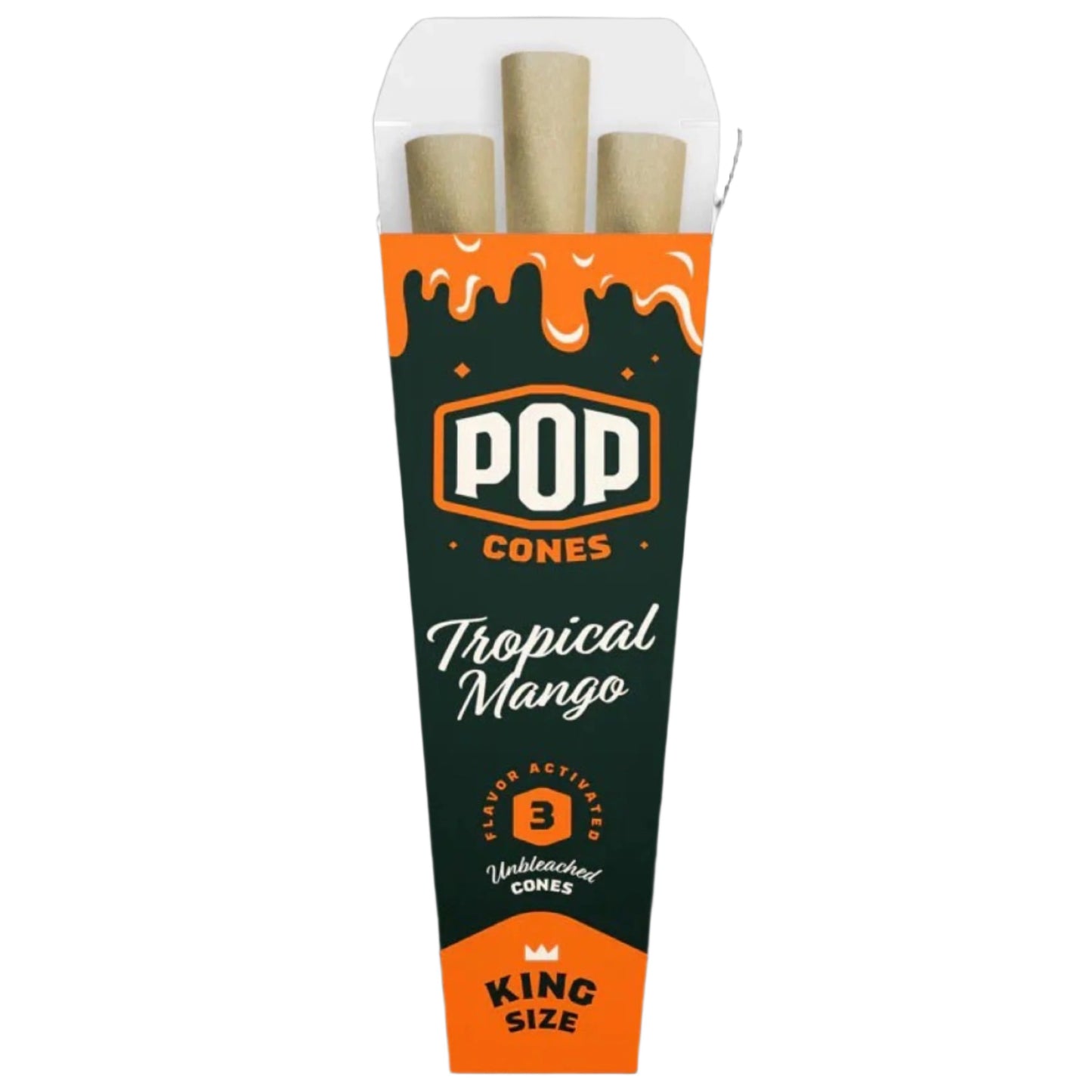 Pop cones tropical mango