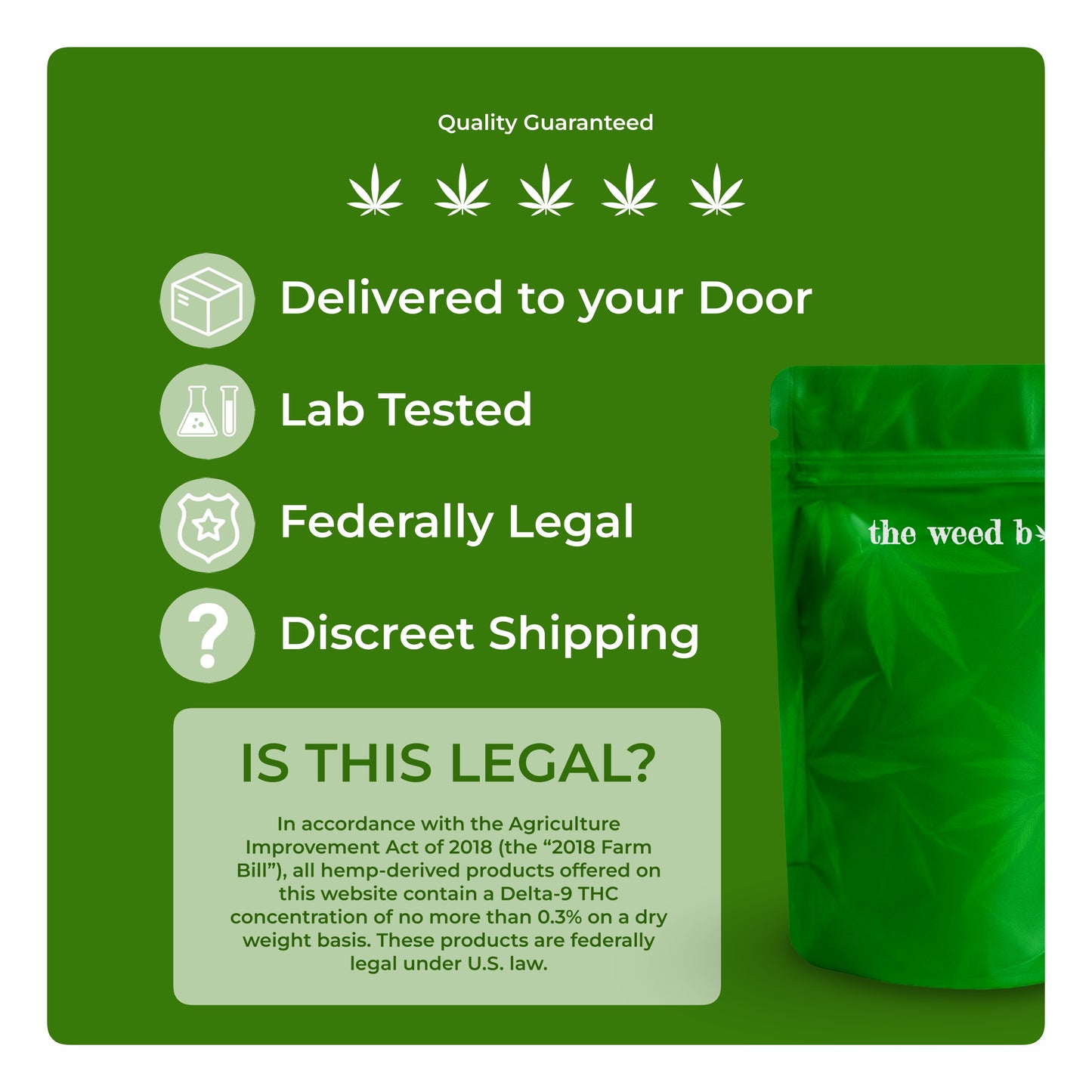 Legal THCa flower