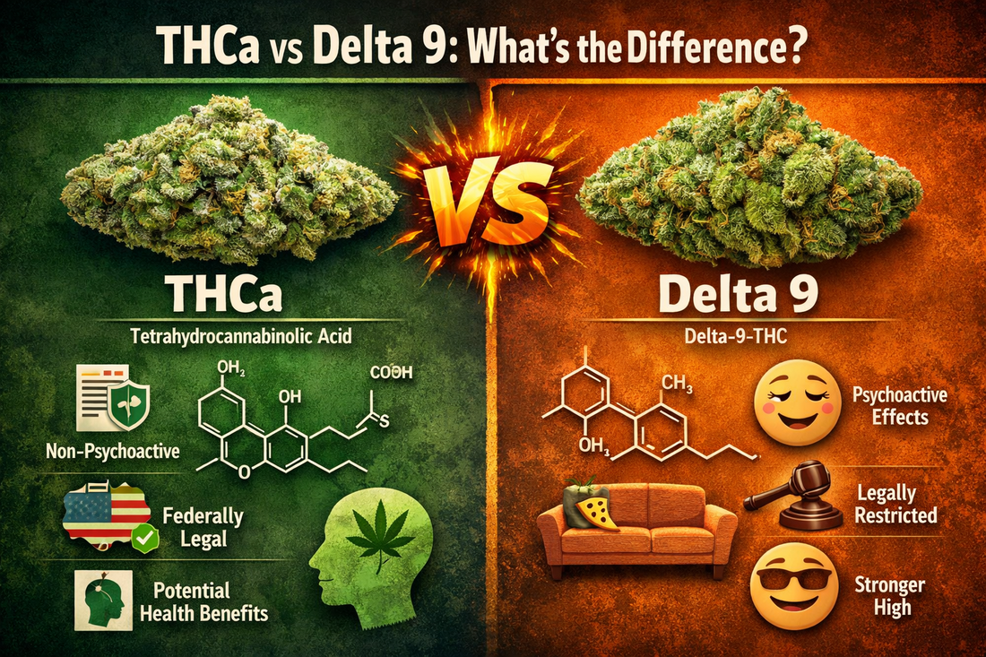 THCa vs Delta 9: What’s the Difference?