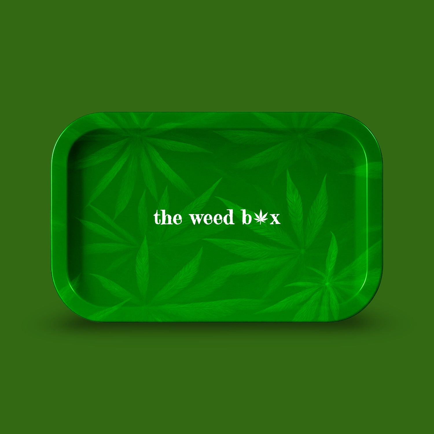 Weed rolling tray