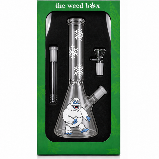 Abominable snowman bong from the movie Rudolph