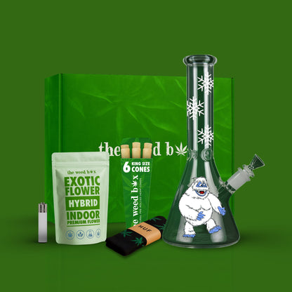 Abominable snowman bong the weed box subscription 