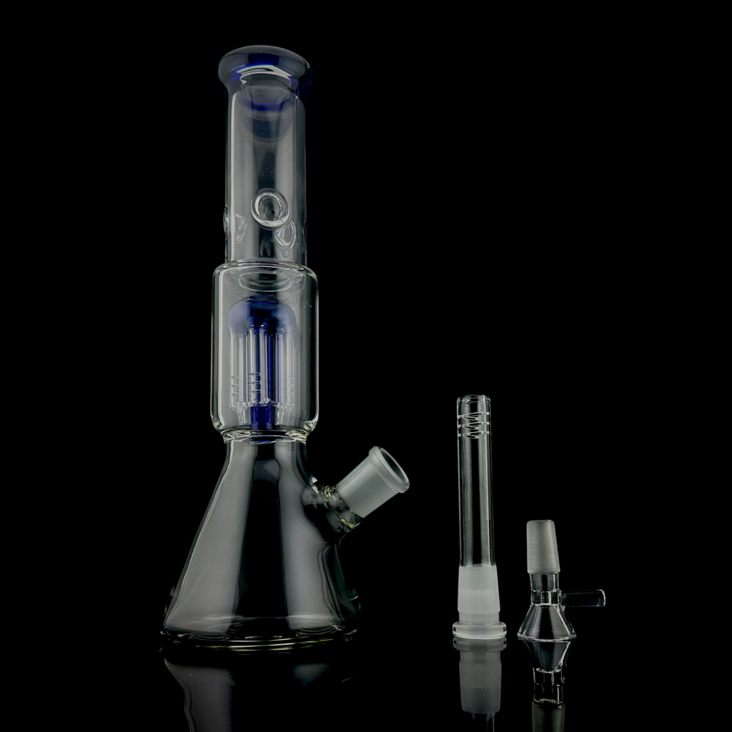 10.5" Tree Perc Beaker Bong