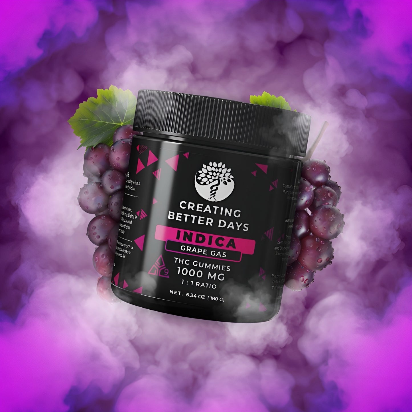 Delta 9 THC gummies grape gas