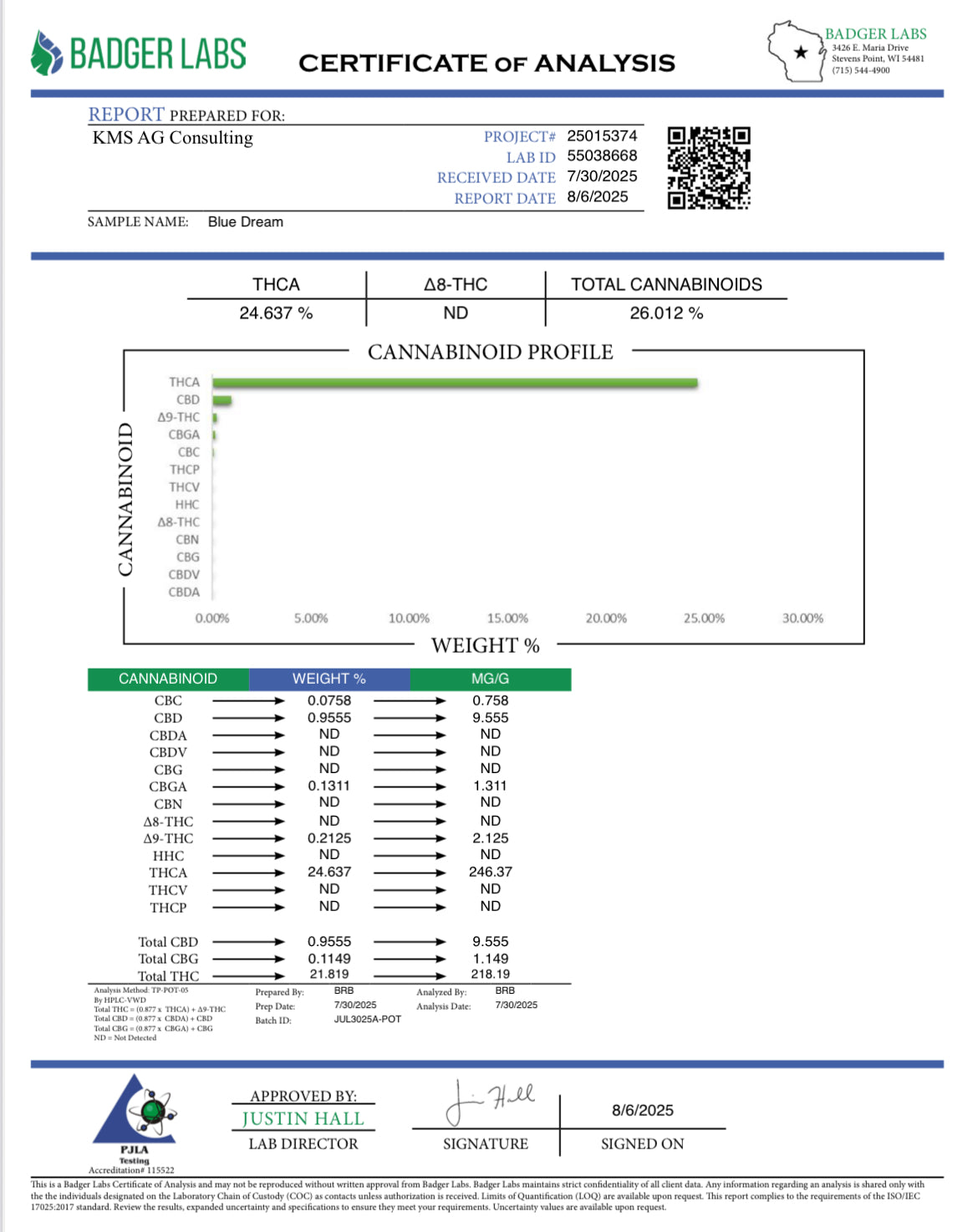 THCa Flower | Blue Dream