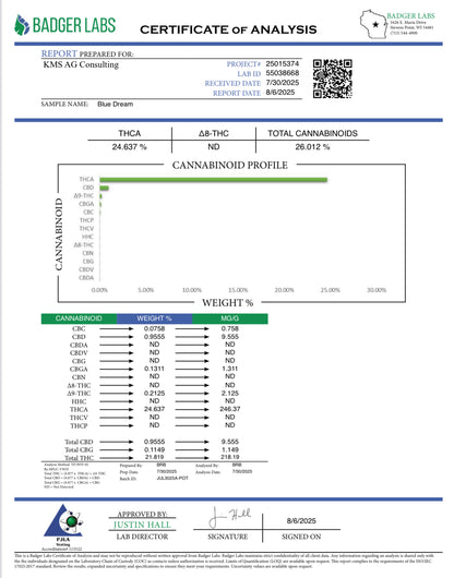 THCa Flower | Blue Dream