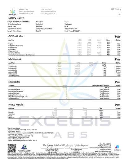 THCa Flower | Galaxy Runtz 14g