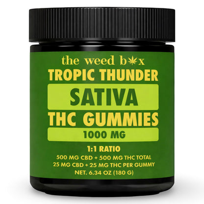 Delta-9 Gummies 1000MG | Tropic Thunder