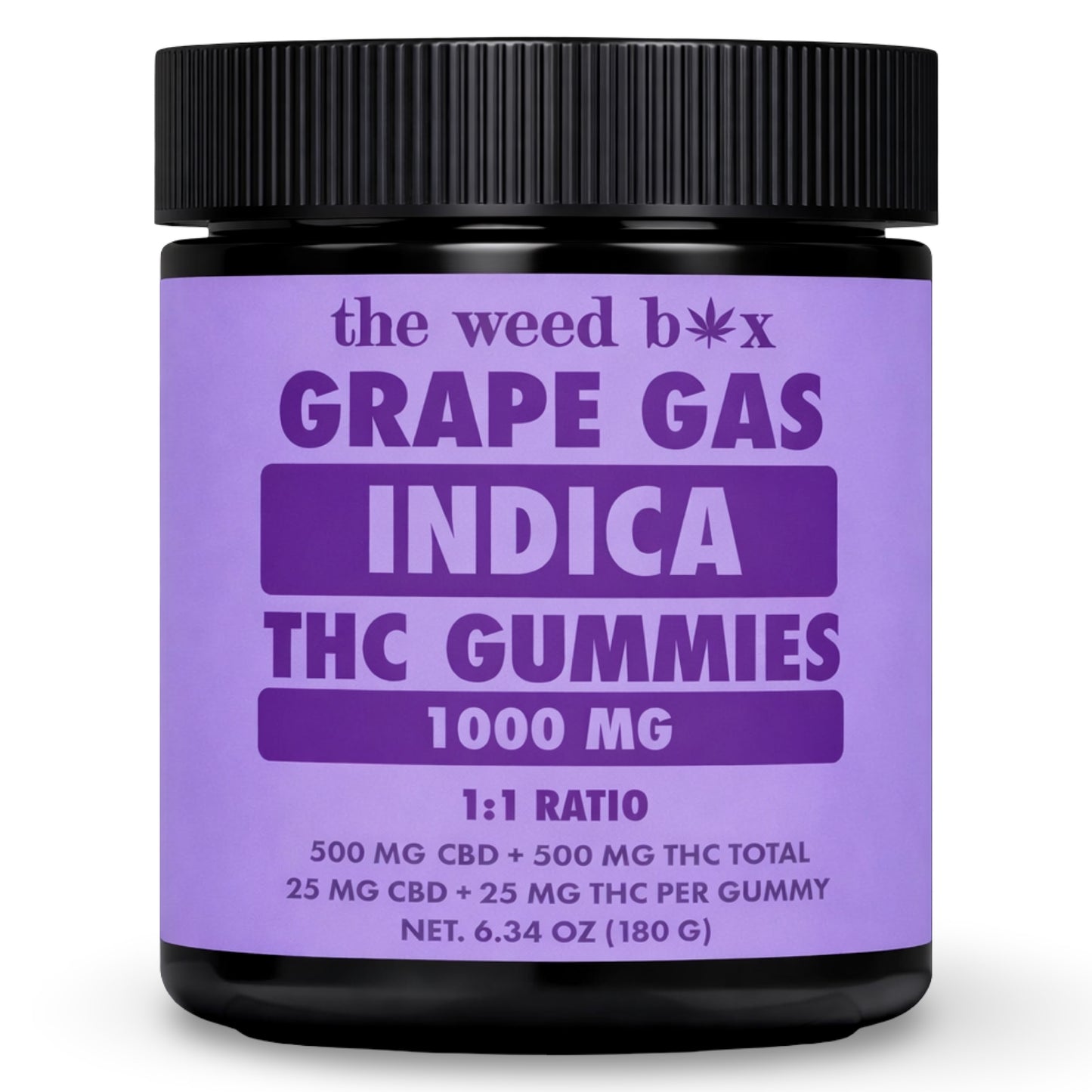 Delta-9 Gummies 1000MG | Grape Gas