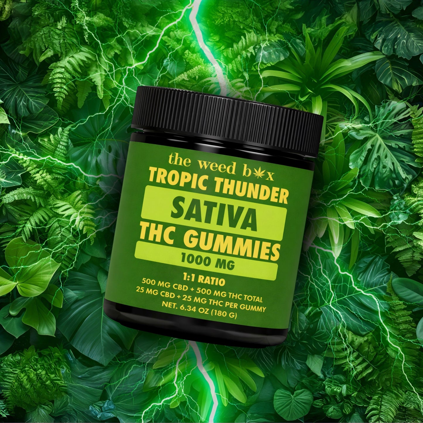 Delta-9 Gummies 1000MG | Tropic Thunder