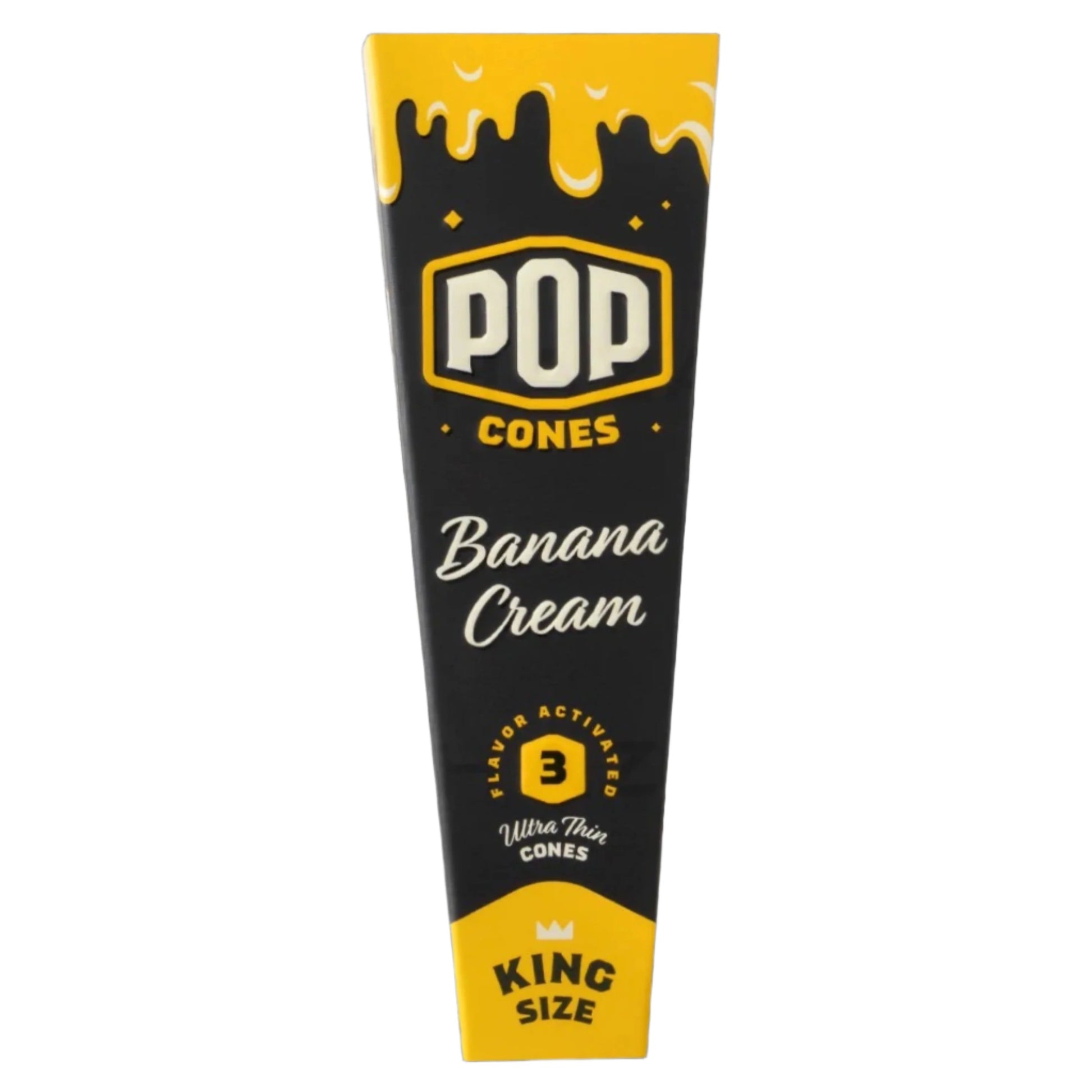Pop cones banana cream