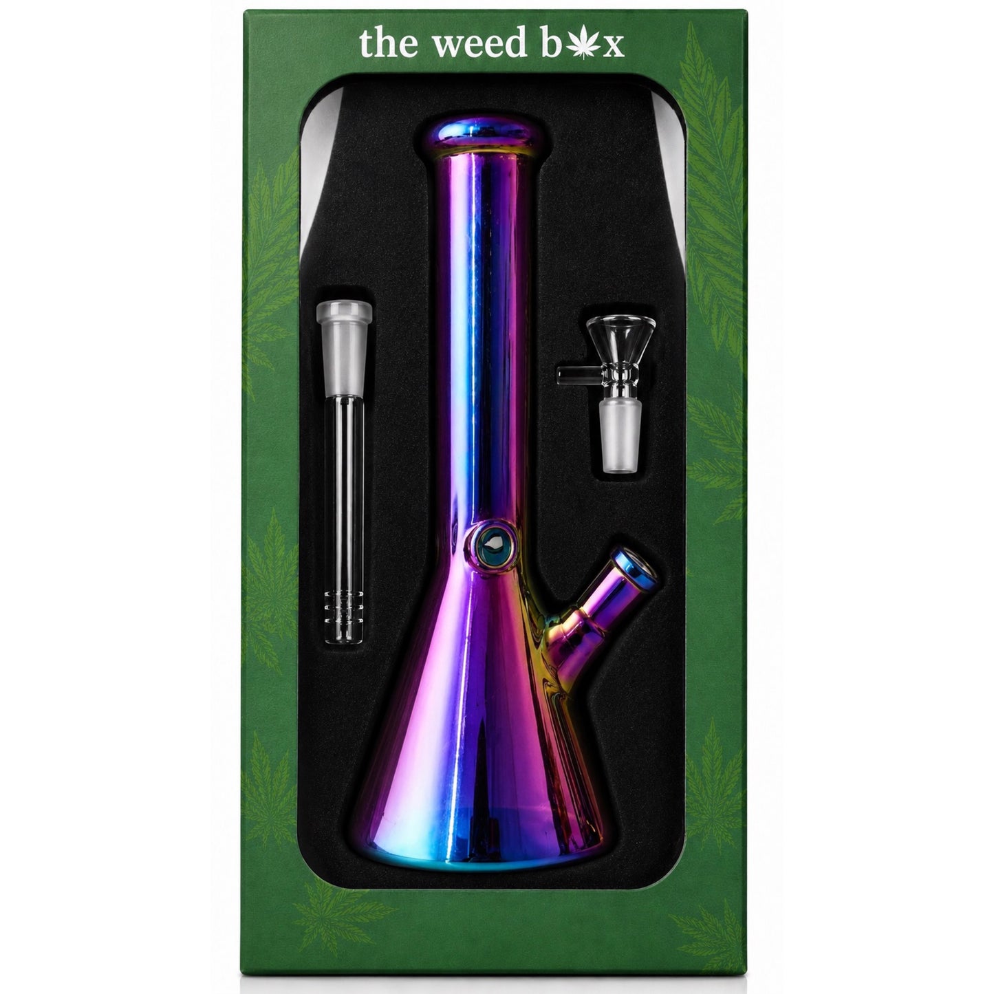 10” Beaker Bong | Metallic