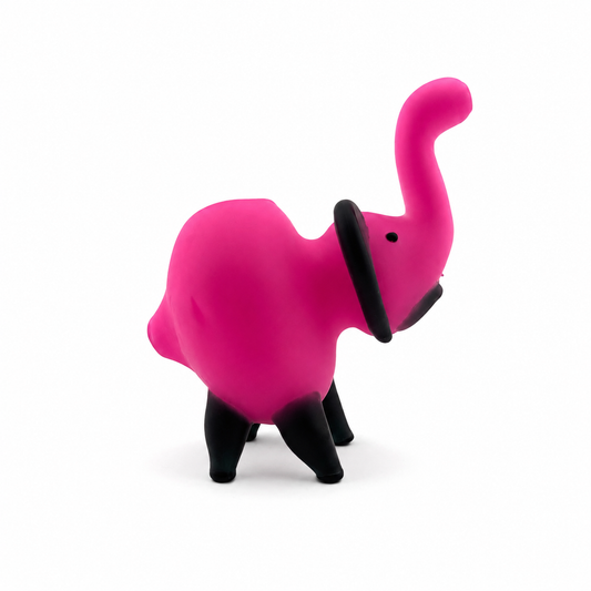 Elephant Hand Pipe | Pink | Hand Blown