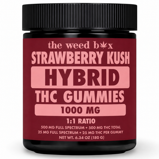 Delta 9 Gummies 1000mg | Strawberry Kush