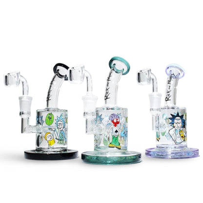 8” Rick & Morty Dab Rig