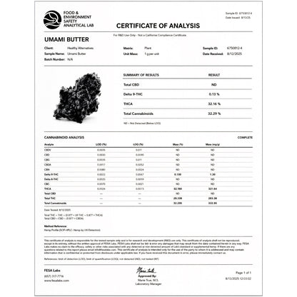 THCa Flower | Umami Butter Super Exotic