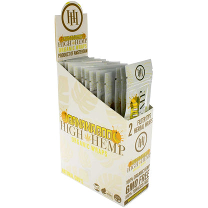 High Hemp®️ Wraps | Banana Goo | 25 Packs