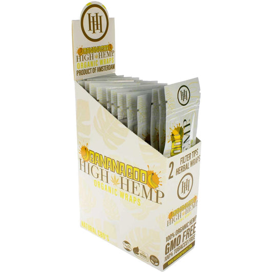 High Hemp®️ Wraps | Banana Goo | 25 Packs