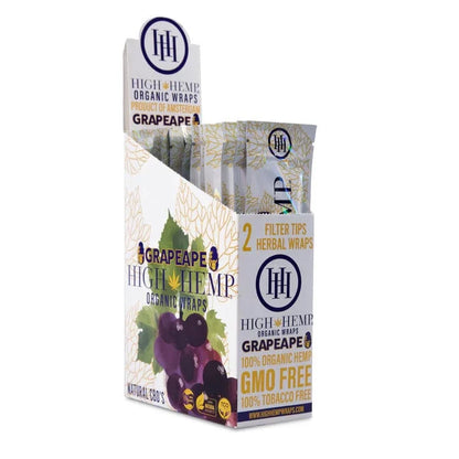 High Hemp®️ Wraps | Grape Ape | 25 Packs