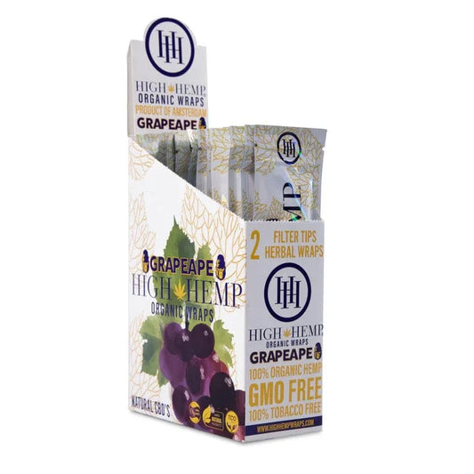 High Hemp®️ Wraps | Grape Ape | 25 Packs
