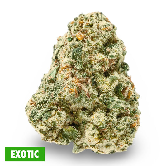 Glitter bomb THCa exotic strain
