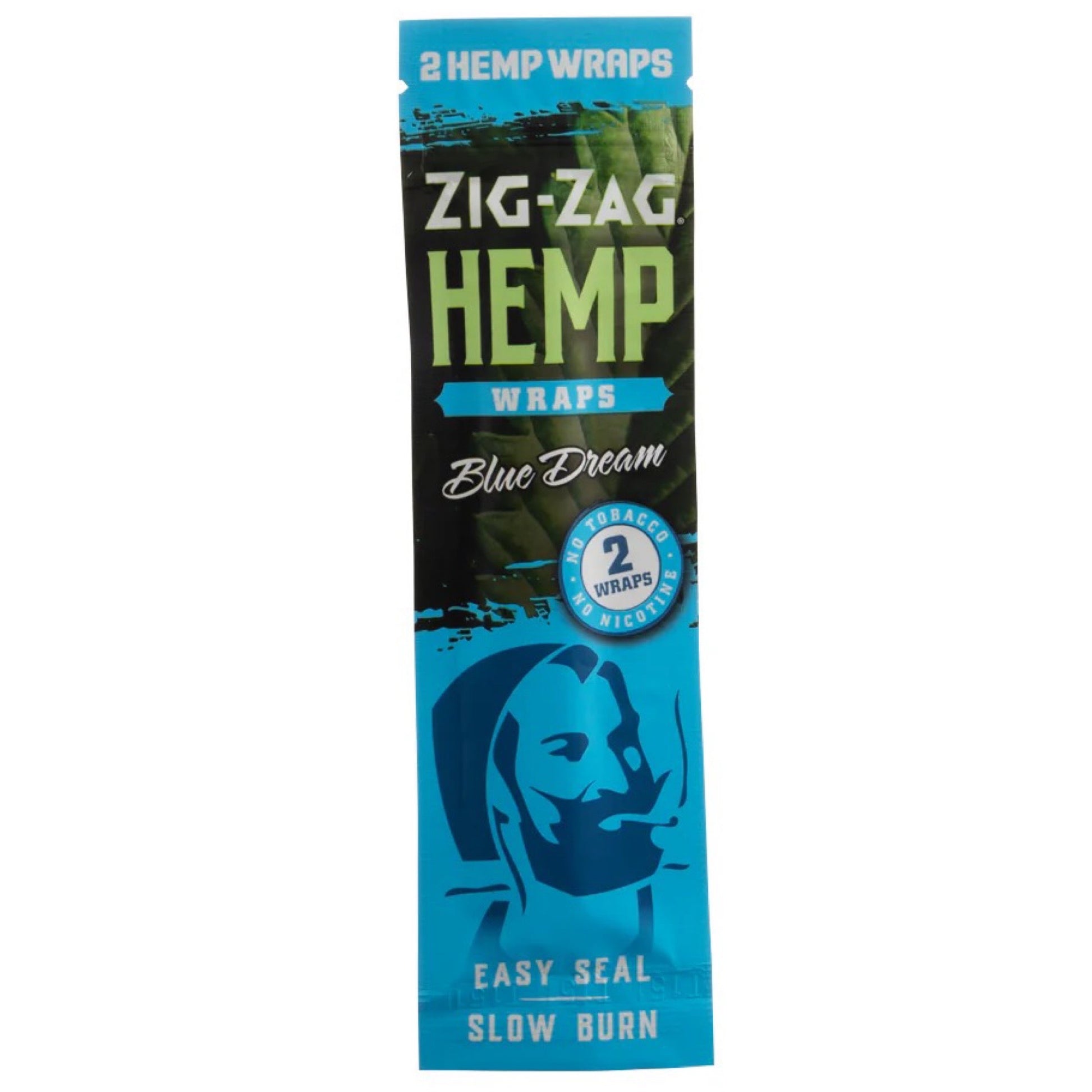 Zig zag hemp wraps blue dream