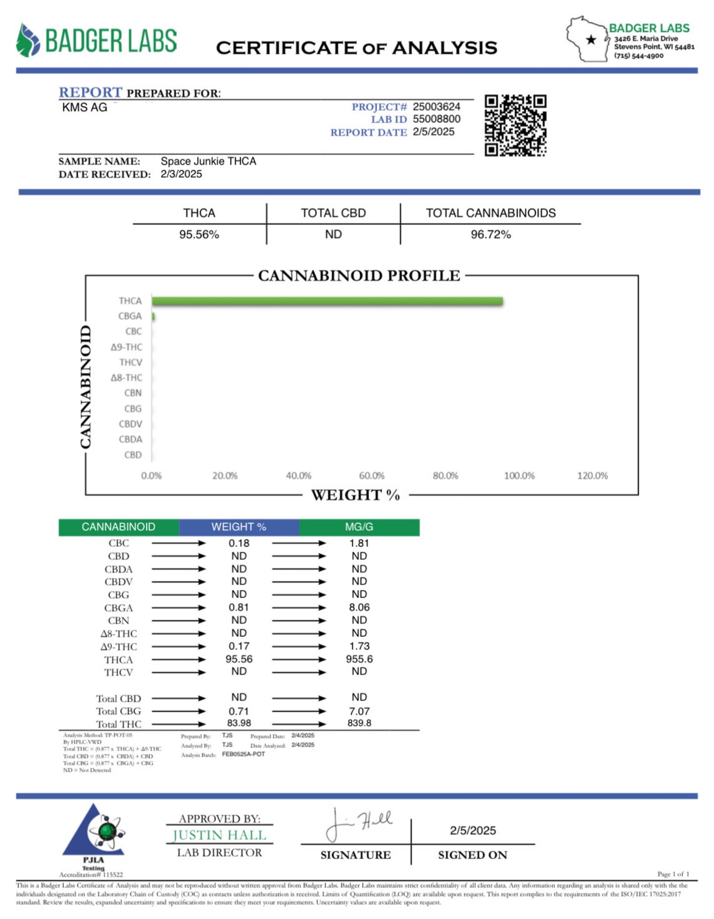 THCa Concentrate | Space Junky