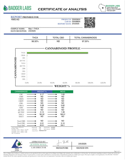 THCa Concentrate | MAC 1