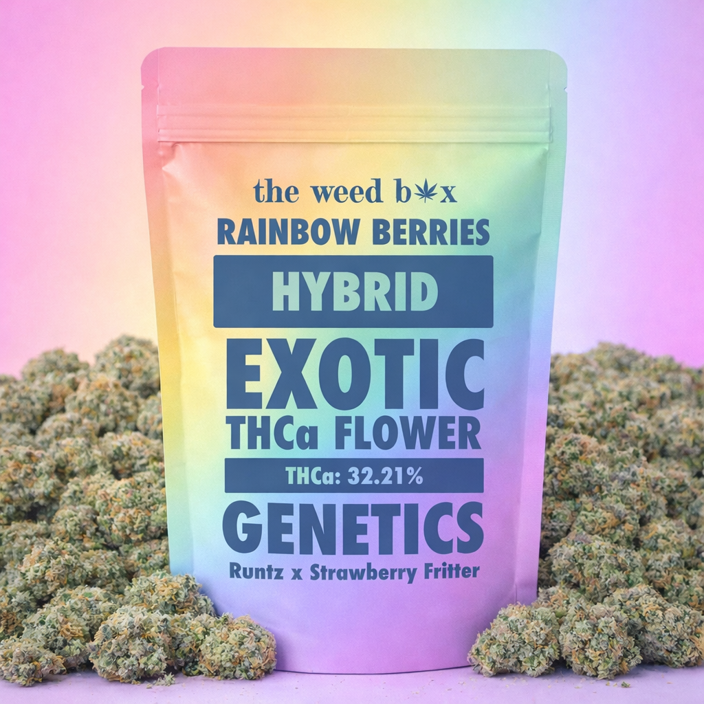 THCa Flower | Rainbow Berries Exotic Smalls/Micros 28g