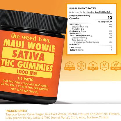 Delta 9 Gummies | Maui Wowie