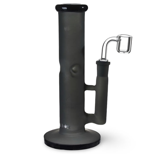 8” Dab Rig | Straight Shooter | Matte Gray