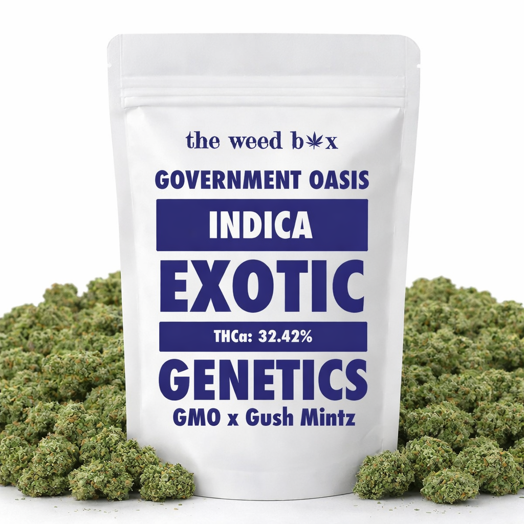 THCa Flower | Government Oasis Exotic Smalls/Micros 14g