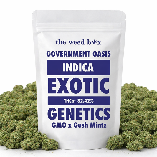 THCa Flower | Government Oasis Exotic Smalls/Micros 14g