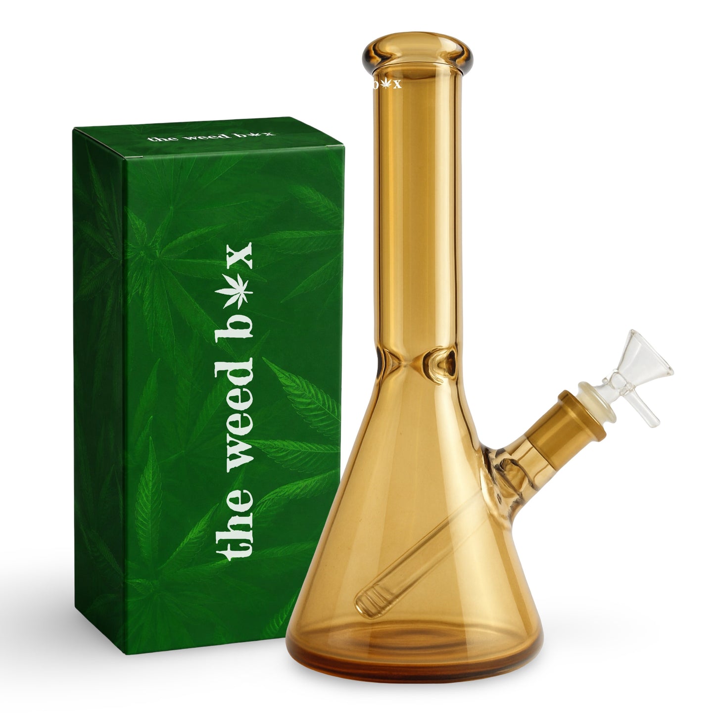 10” Gold Beaker Bong