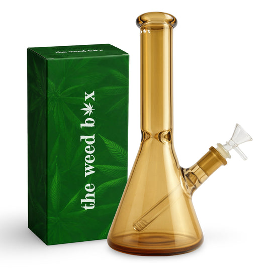 10” Gold Beaker Bong