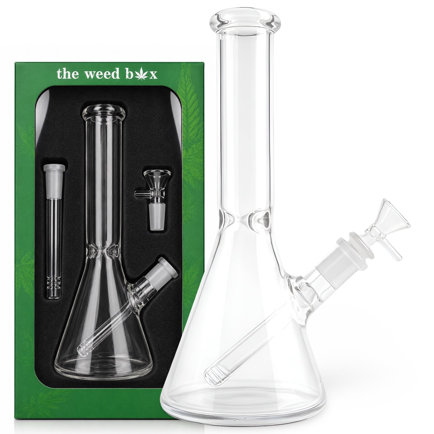 10” Clear Beaker Bong