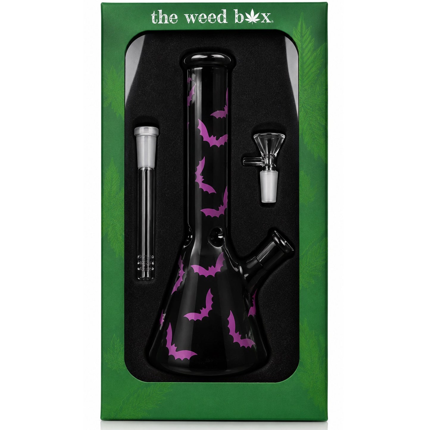 10” Purple Bat Beaker Bong