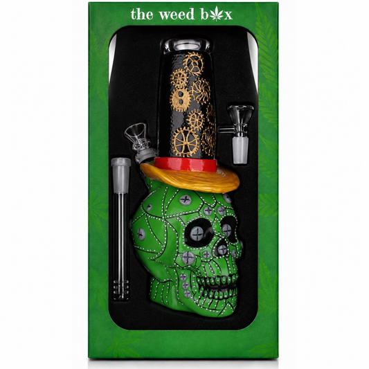 9” Skull Bong