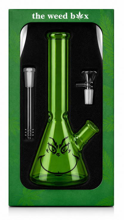 10” Grinch Beaker Bong