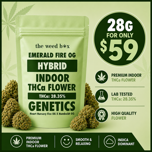 THCa Flower | Emerald Fire OG 28g