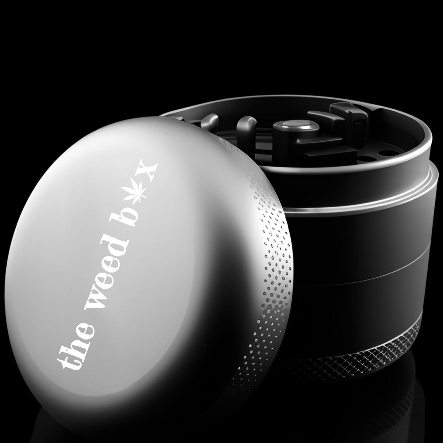 The Weed Box®️ Grinder | 60mm | 4-Part