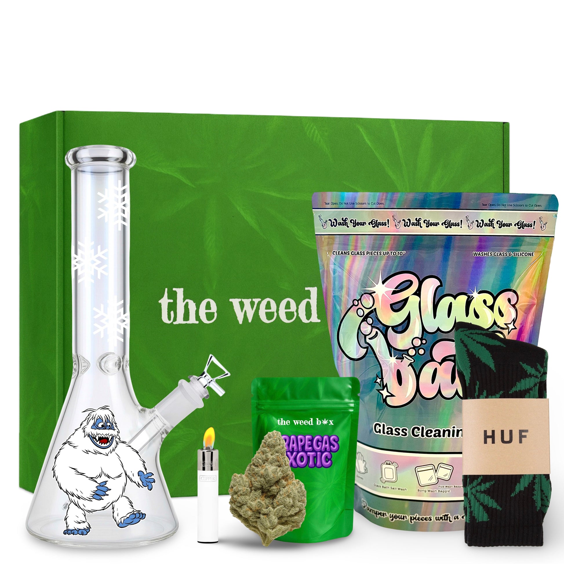 The Weed Box Abominable Snowman Bong