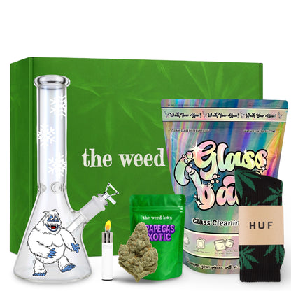 The Weed Box Abominable Snowman Bong