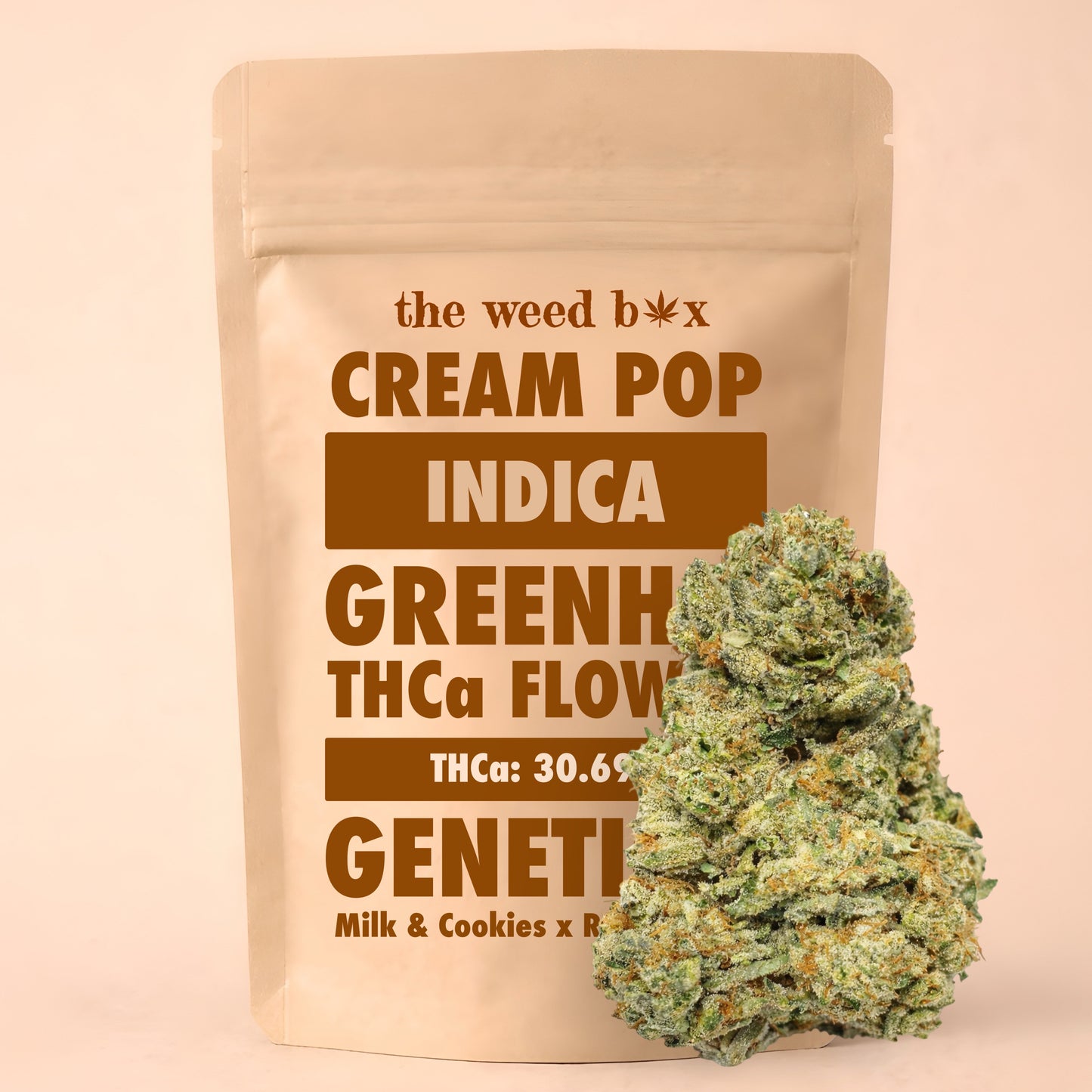 THCa Flower Cream Pop Strain